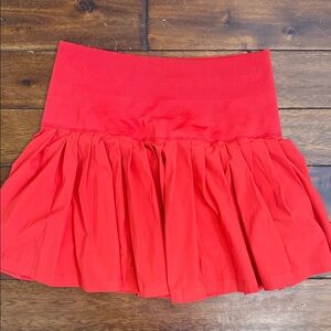 Wilson Bright Red A-Line Skirt